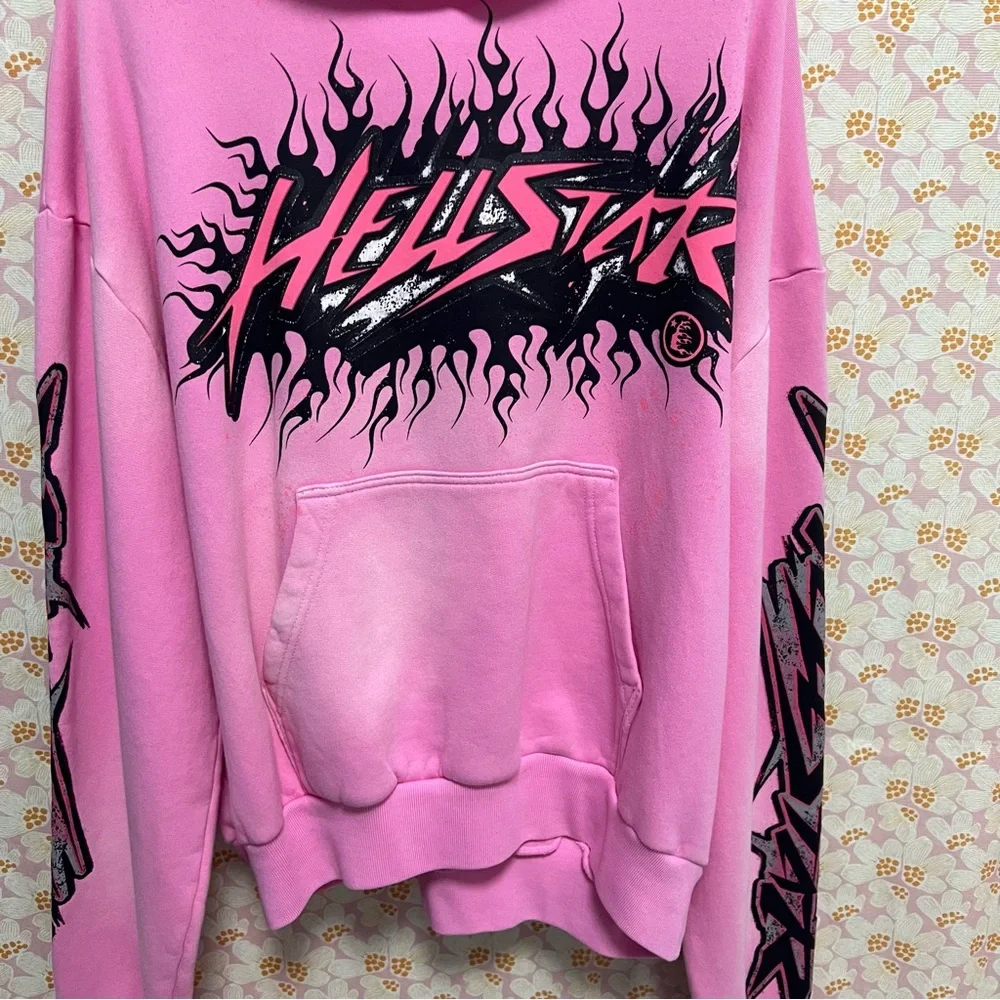 Hellstar Pink Logo Lettering Print - Picture 5 of 9